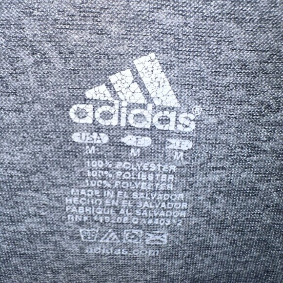 Notre Dame Irish Football - Issued Gear - Men's Medium Climalite T Shirt - Gray - Picture 4 of 6